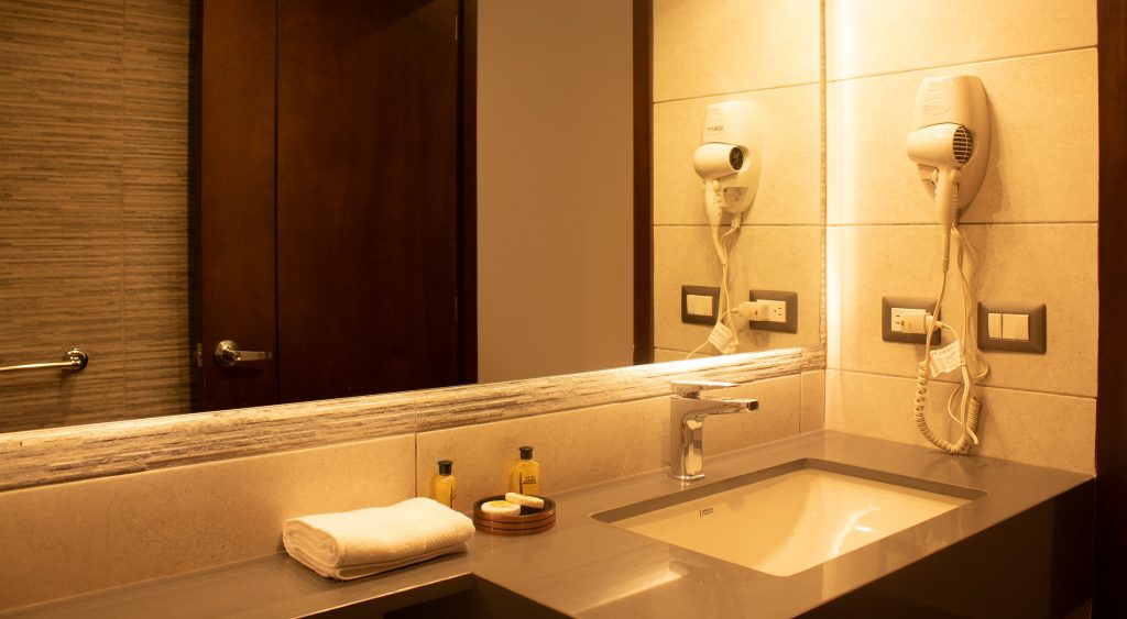 Baño privado de la suite
