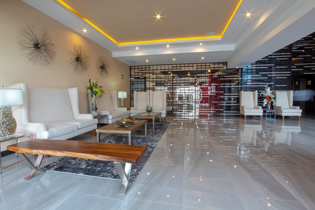 Lobby de Suites Terraza Imperial