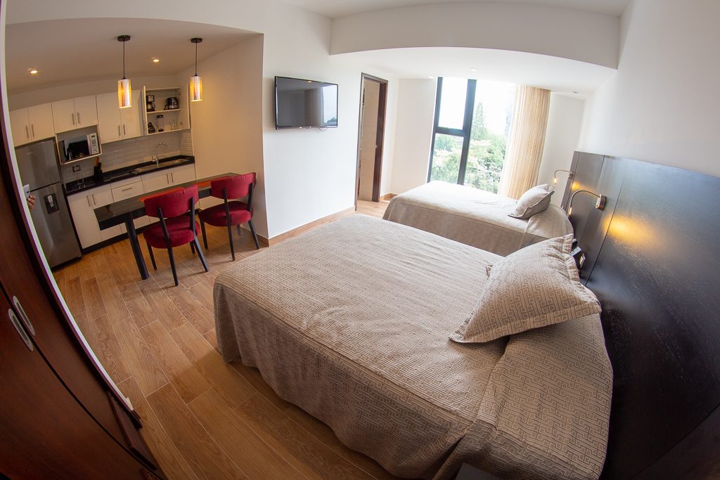 Suite doble con cocina y desayunador